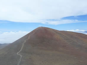 Mauna Kea volcano summit: Big Island Hawai.Scroll down for more volcano facts.